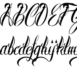 Brother Tattoo Font File