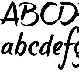 brush-tipTerrence Font File