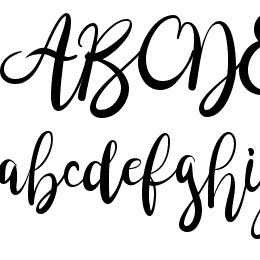 brushgyo Font File