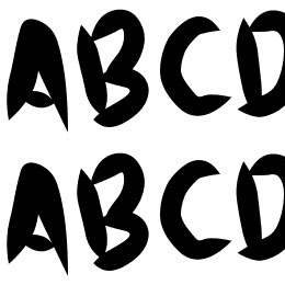 Brushingtons Font File