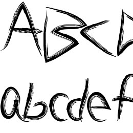 BrushSand Font File