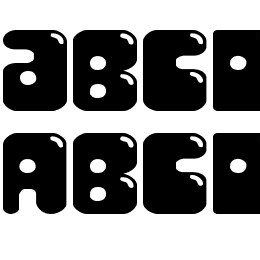 Bubble Butt Expanded Font File