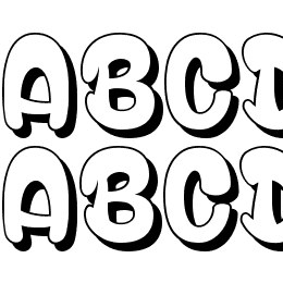 bubble & soap Font File