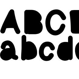 Bubbled Font File