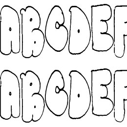 BubbleYums Font File