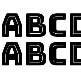 Bungee Inline Font File