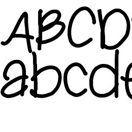 bunk beds Font File