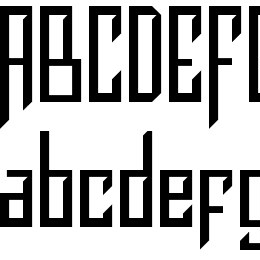 Burdeles Font File