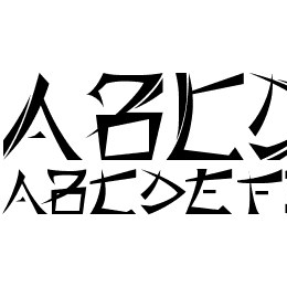 BushidoType Font File