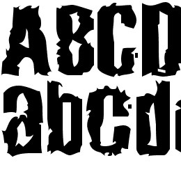 Cabeen Crappy Font File