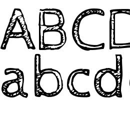 Cabin Sketch Font File