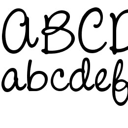 CAC Pinafore Font File