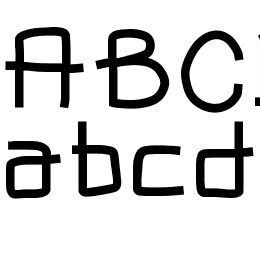 CAGED Font File