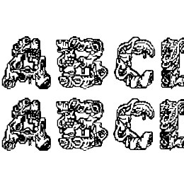 Cake Frosting Decorative Font File