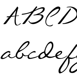 Callie Hand Font File