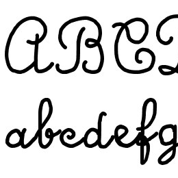 Calligraphy Hand Made Font File