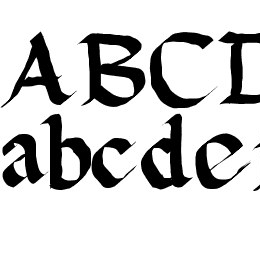 Calligraphy New Font File