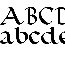 Calligraphy Pen Font File