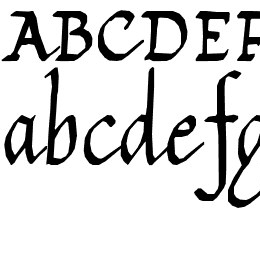 Calligraphy Unicase Font File