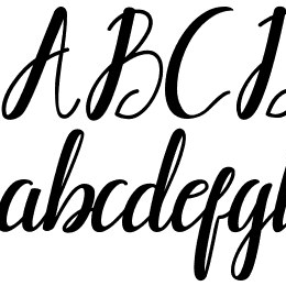 Callpedia Script Demo Font File