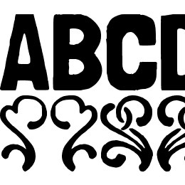 CanCan de Bois Bold Font File