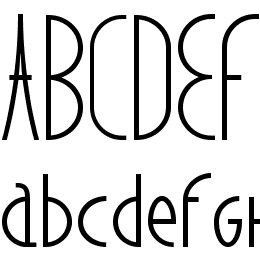 cancello Font File