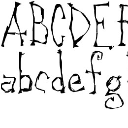 Canker Sore Font File