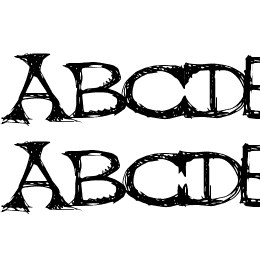 CapScratched Font File