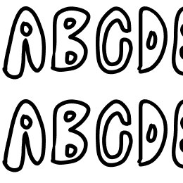 cartoon adventures Font File