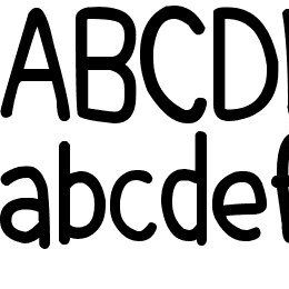 Cartoonero Font File