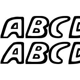 Casper Comics Font File