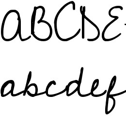 Cedarville Pnkfun1 Cursive Font File