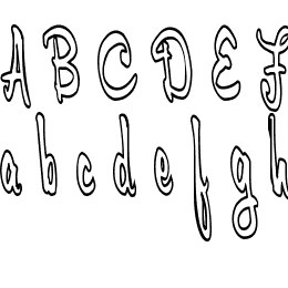 Cerbature Font File