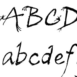 CF Arbre Font File