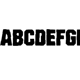 CF Bad Cops Font File