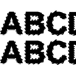 CF Electronic Board Font File