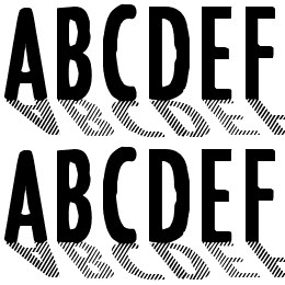 CF Font Shading Font File