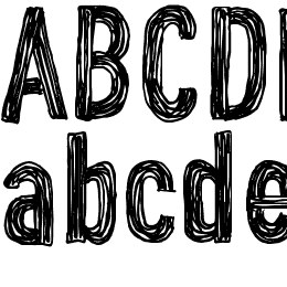 CF John Doe Font File