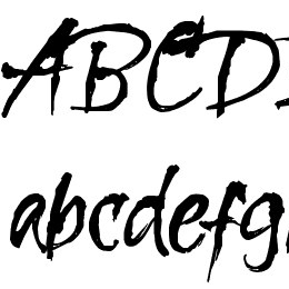 CF La Sorciere Noire Regular Font File