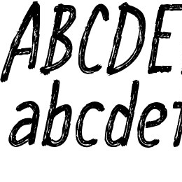 CF School Handwriting Font File