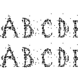 Chaos squares ! Font File