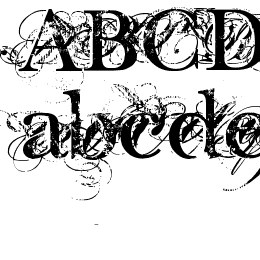 Chic decay Font File