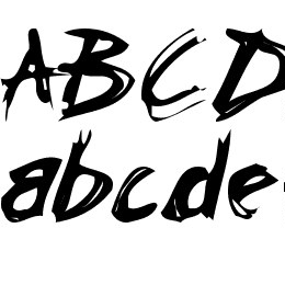 ChickenScratch AOE Font File