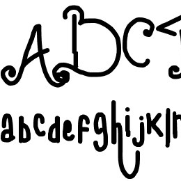 child writing Font File