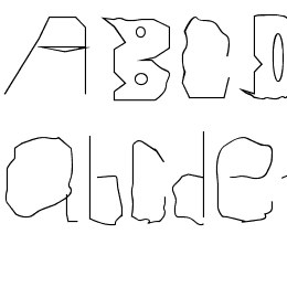 Childhood Thin Font File