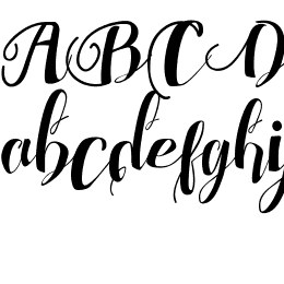 Chocolate Heart Font File