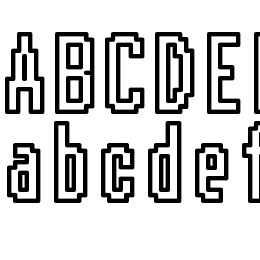 chunk Font File