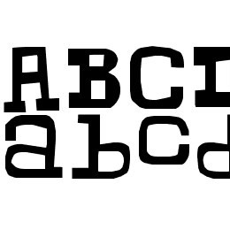 CHUNKY MUNKY SERIF Font File