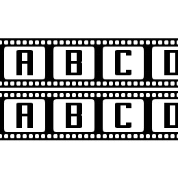 Cinema St Font File