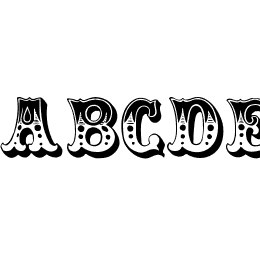 Circus Font File